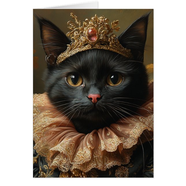 A Royal Black Cat (Front)
