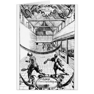 A Royal Game of Tennis in the Jeu de Paume