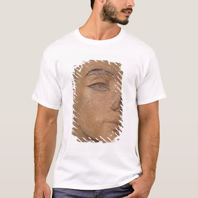 A royal head, possibly of Nefertiti, from T-Shirt (Front)