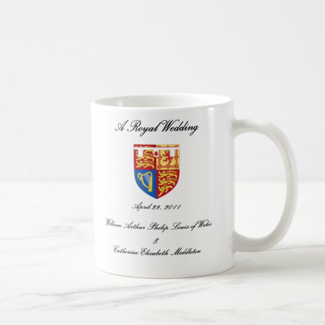 A Royal Wedding Coffee Mug (Right)