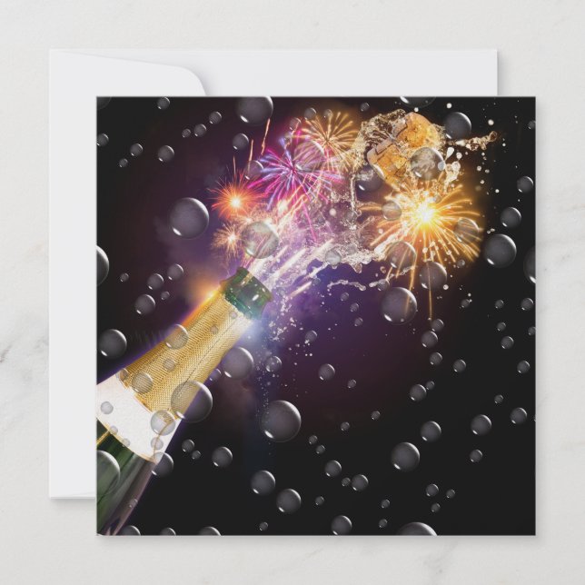 A Royally Elegant Celebration Invitation (Front)