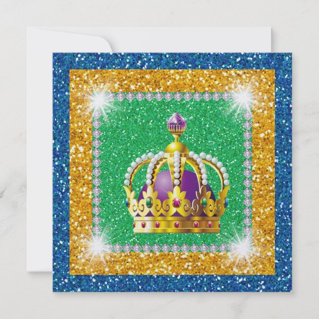 A Royally Elegant Event - SRF Invitation (Front)