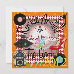 A Royally Rockin' New Year's Eve Party - SRF Invitation