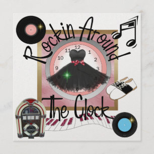 A Royally Rockin' Party - SRF Invitation