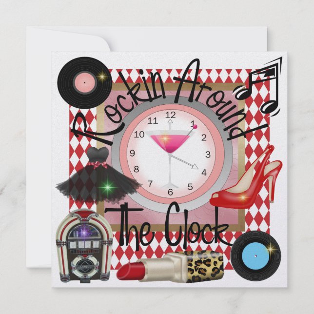 A Royally Rockin' Party - SRF Invitation (Front)