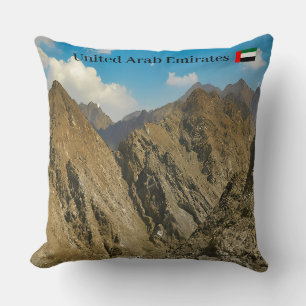 A rugged mountain pass Mug Cushion