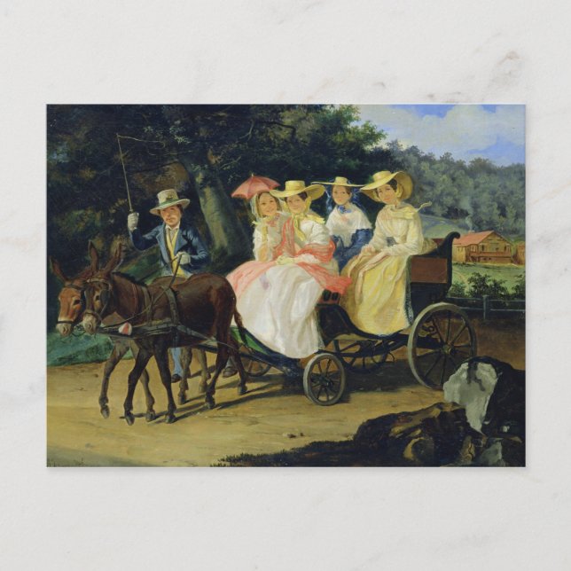 A Run, 1845-46 Postcard (Front)