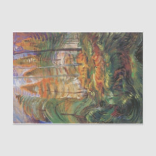 A Rushing Sea of Undergrowth by Emily Carr Tissue Paper