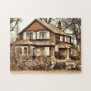 A Rustic Cottage filled with Memories - Puzze; Jigsaw Puzzle