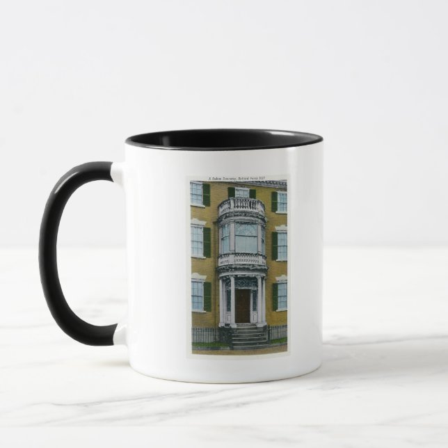 A Safford Porch, a Salem Doorway Mug (Left)
