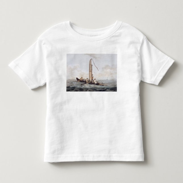 A Sailing Canoe of Otaheite Toddler T-Shirt (Front)