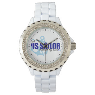 A Sailor Anchored My Heart Watch