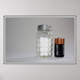 A Salt and Battery Poster