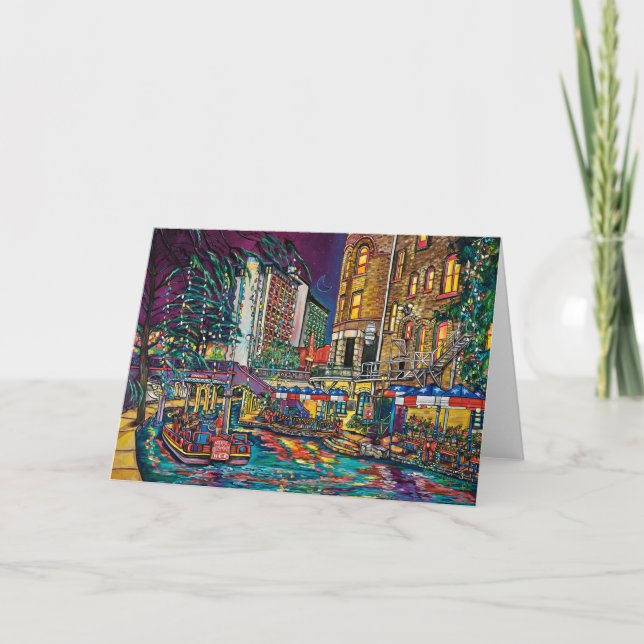 A San Antonio Christmas Greeting Card (Front)