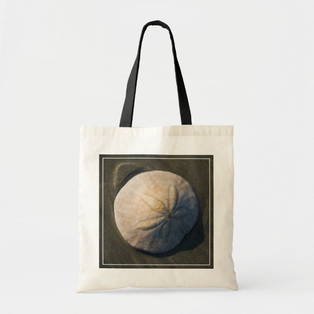 A Sand Dollar On The Beach Tote Bag (Front)