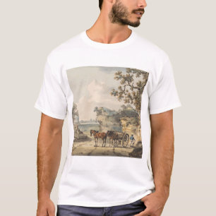 A Sandpit - Paul Sandby - c1800 T-Shirt