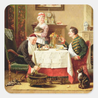 A Satisfying Meal, 1883 (oil on canvas)