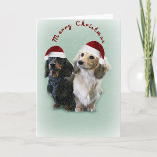 A Sausage Christmas Holiday Card