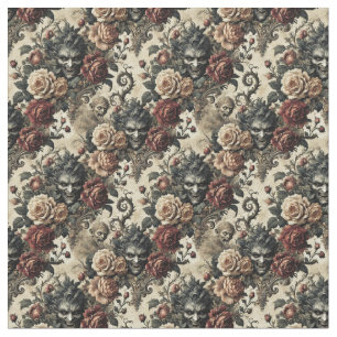 A Savage Sanctum – Gothic Dense Tile Fabric