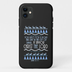 A Saviour Christ The Lord iPhone 11 Case