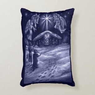 A Saviour is Born! Decorative Cushion
