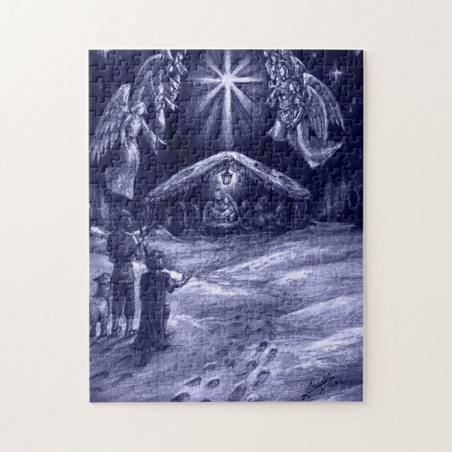 A Saviour is Born! Jigsaw Puzzle (Vertical)