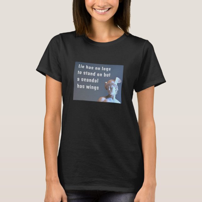 A scandal has wings (dark) T-Shirt (Front)