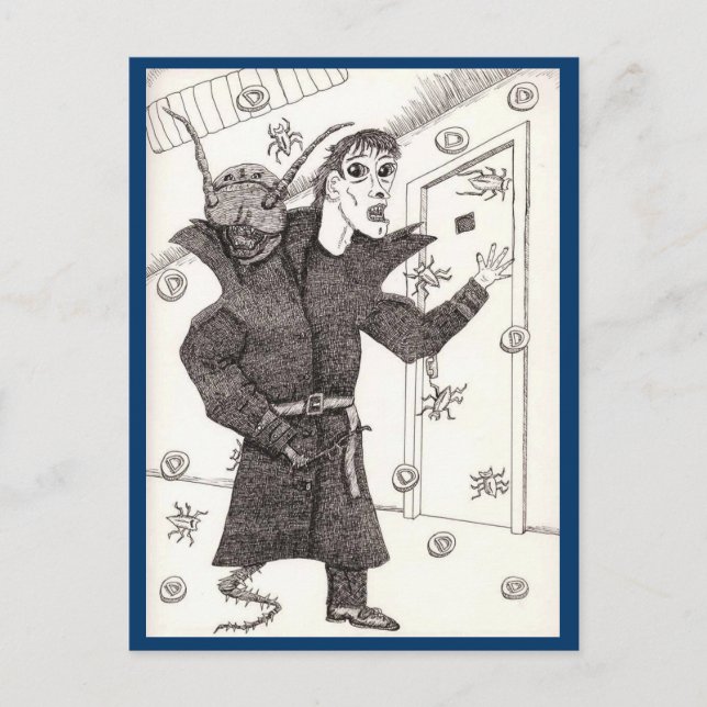 A Scanner Darkly Postcard (Front)