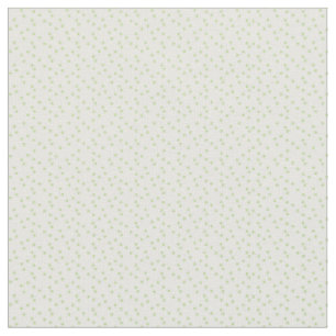 A scattering of pale green squares on white. fabric