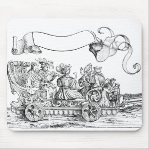 A Scene from Maximilian's Triumphal Procession Mouse Pad