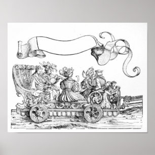 A Scene from Maximilian's Triumphal Procession Poster