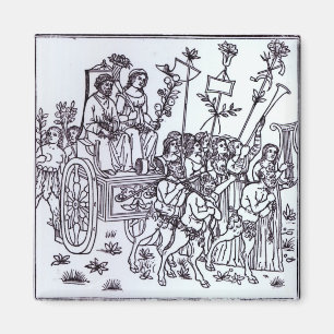 A Scene from the Decameron Magnet