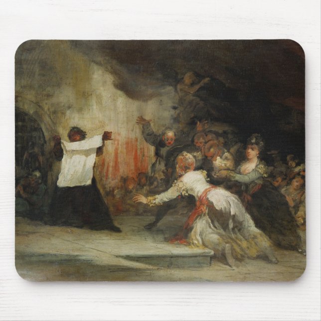 A Scene of Exorcism (see also 59715) Mouse Pad (Front)