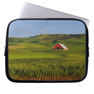 A scenic view of a barn in Moscow Idaho. Laptop Sleeve