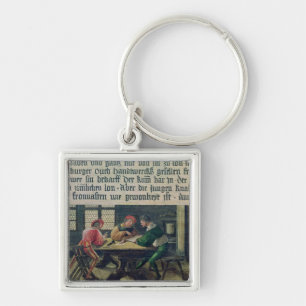A School Teacher Key Ring