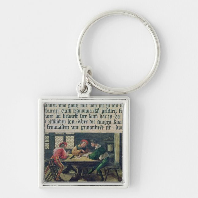 A School Teacher Key Ring (Front)