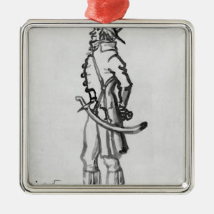 A scientist of the Egyptian campaign Metal Ornament