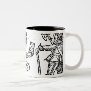 A Scotsman Petitioning Charles I Two-Tone Coffee Mug