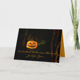 A Scottish Halloween Blessing - Card