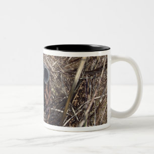 A scout observer practices observation techniqu 2 Two-Tone coffee mug