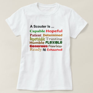 A Scouter Is ... Ladies T-Shirt