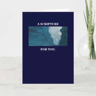 A SCRIPTURE FOR YOU CARD