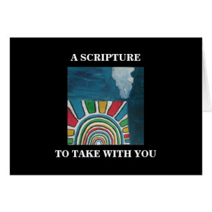 A SCRIPTURE TO TAKE WITH YOU