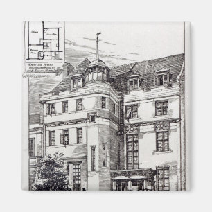 A Sculptors Studio, 1892 Magnet