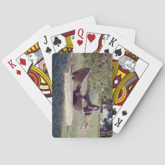 A Sculpture in Kansas City Playing Cards
