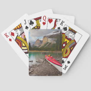 A sea kayak ashore at Spirit Island Playing Cards