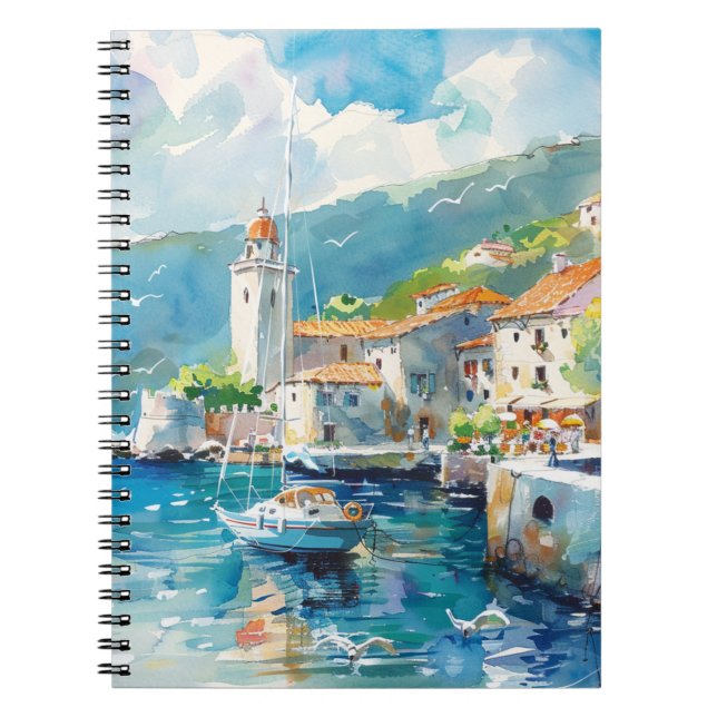 A Sea Port Notebook (Front)