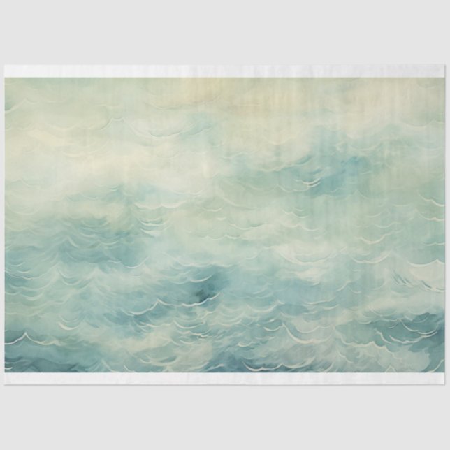 A Sea Series Design 10 Tissue Paper (Front)