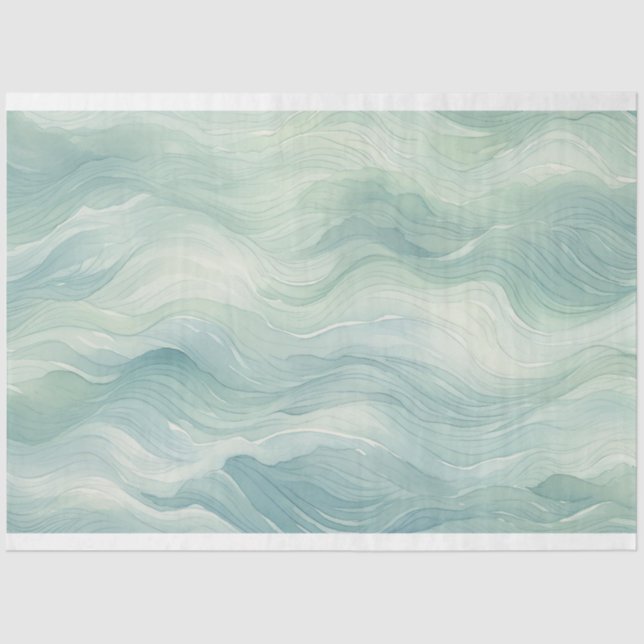 A Sea Series Design 12 Tissue Paper (Front)