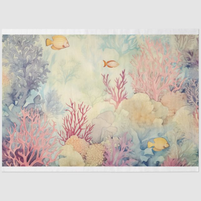 A Sea Series Design 1 Tissue Paper (Front)